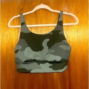 Aerie camo sports bra